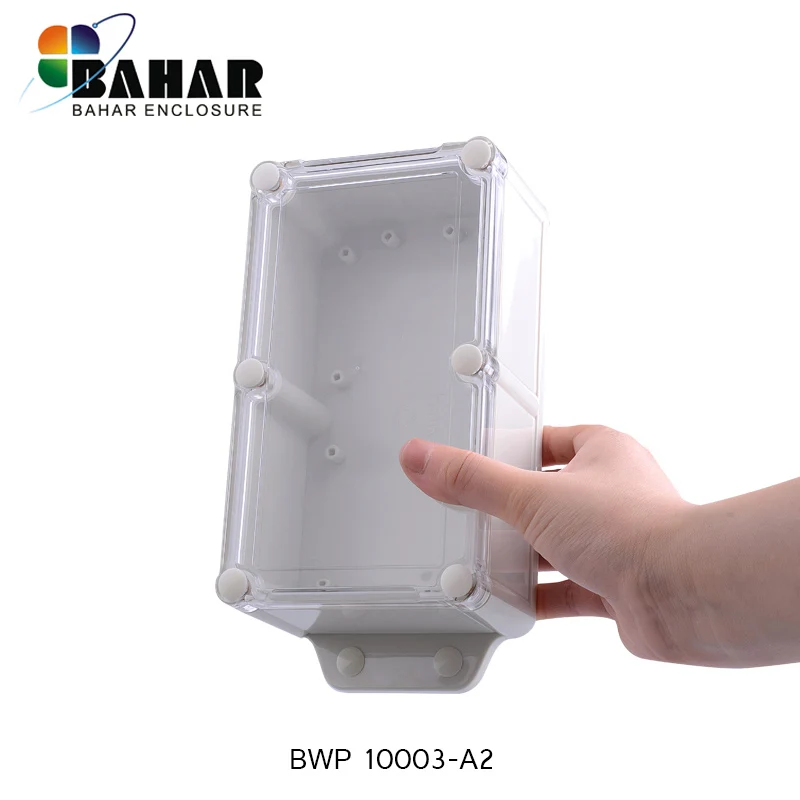 Пластиковый корпус IP68 распределительная коробка для монтажа в стену для электронного Электрический корпус антиблокировочной системы распределительная коробка diy заказной инструмент чехол 200*94*60 мм - Цвет: BWP10003-A2
