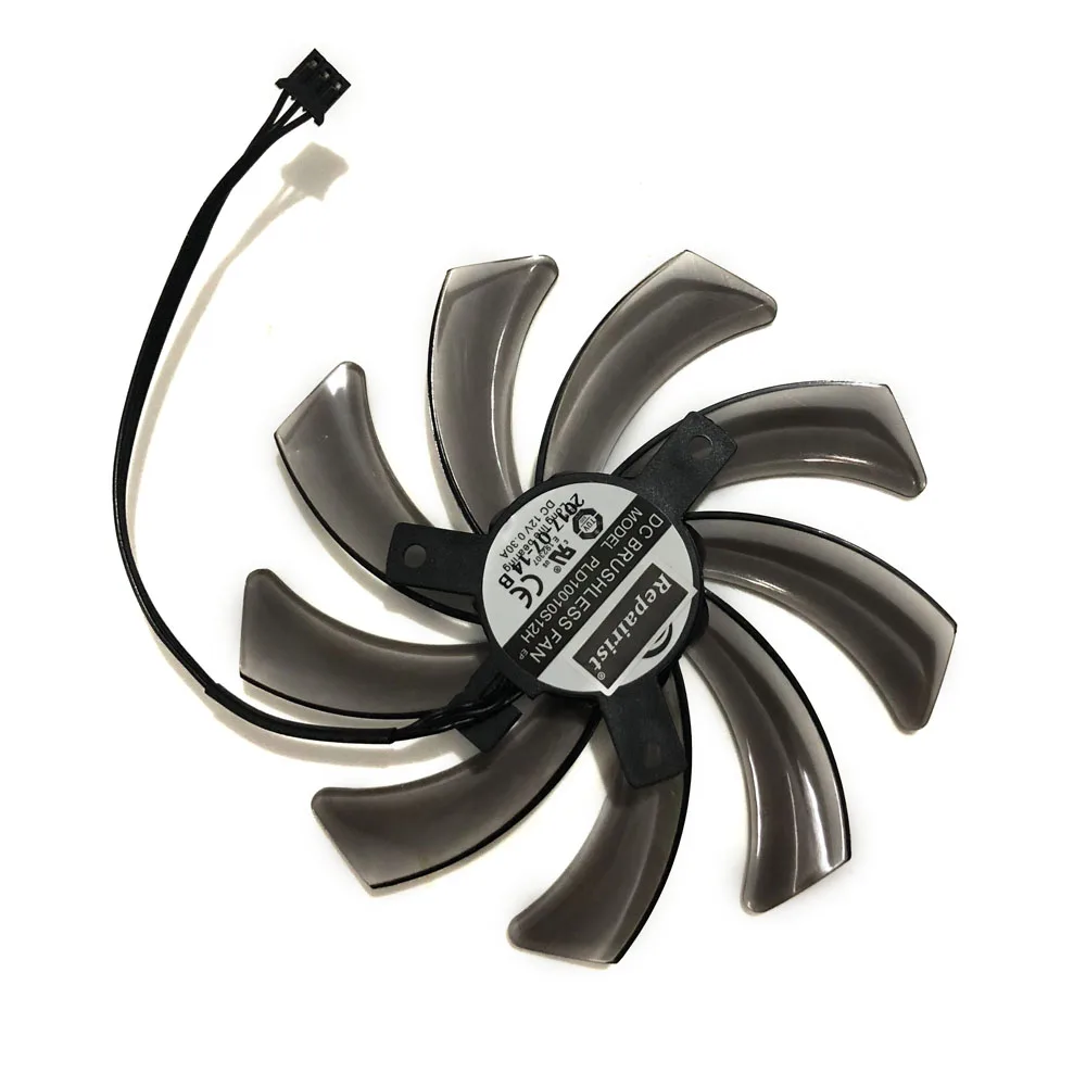 1x HD7750/HD 7790 GPU Радиатор вентилятора видеокарты для Gigabyte GV R775D3 2G R775OC R779OC 2GD система
