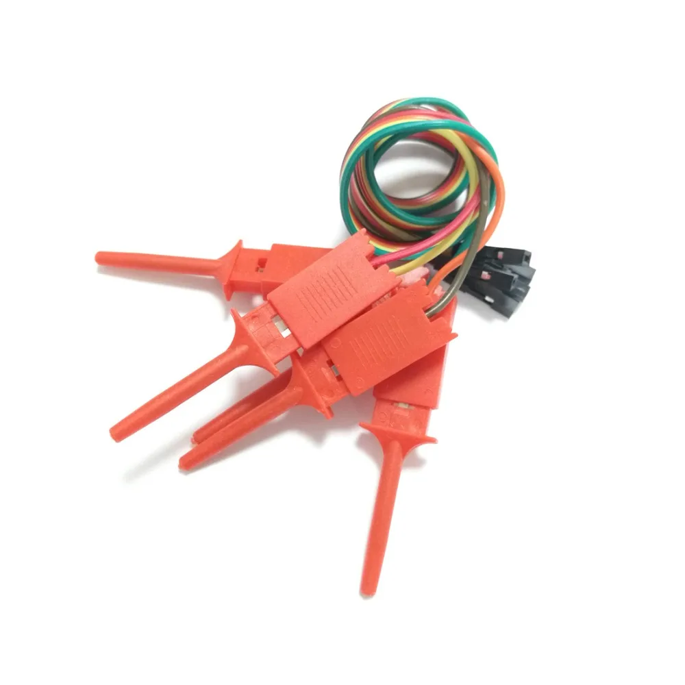 5pcs Test Hook Clip Logic Analyzer Test clipsin Alligator Clips from