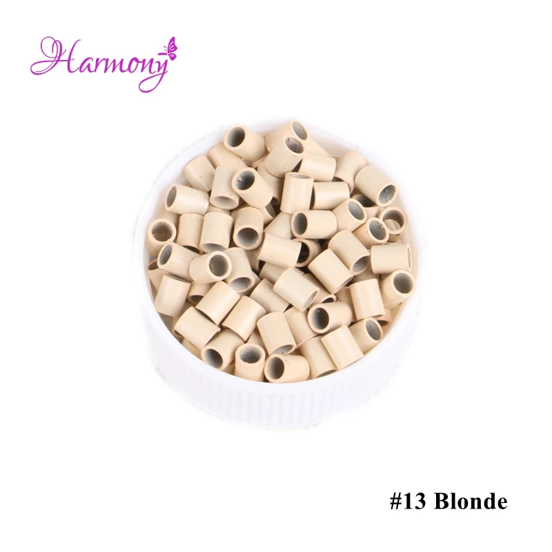 Harmony Plus Hair 1000pcs Medium brown color Straight copper micro ring 3.6*2.9*4.5mm hair extension rings for stick hair Harmony Plus Hair 1000pcs Medium brown color Straight copper micro ring 3.6*2.9*4.5mm hair extension rings for stick hair