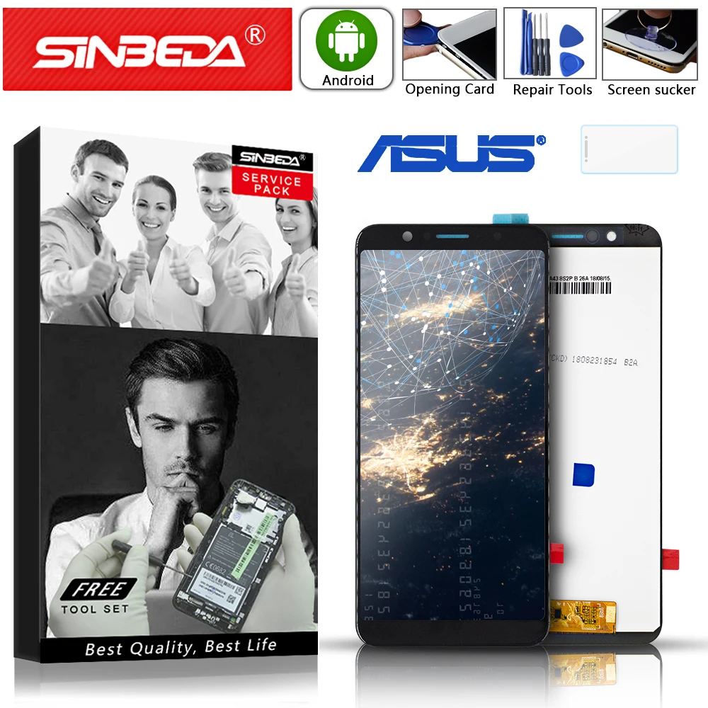 

5.99" Original For ASUS Zenfone Max Pro (M1) ZB601Kl LCD Display Touch Screen with frame For Zenfone Max Pro (M1) ZB602KL LCD