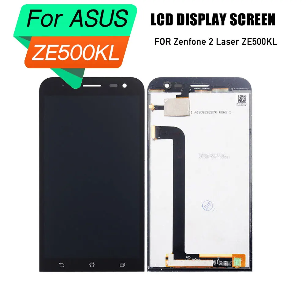 

Replacements LCDs for ASUS Zenfone 2 Laser ZE500KL display lcd screen digitizer screen for repairing with free tools kit sets