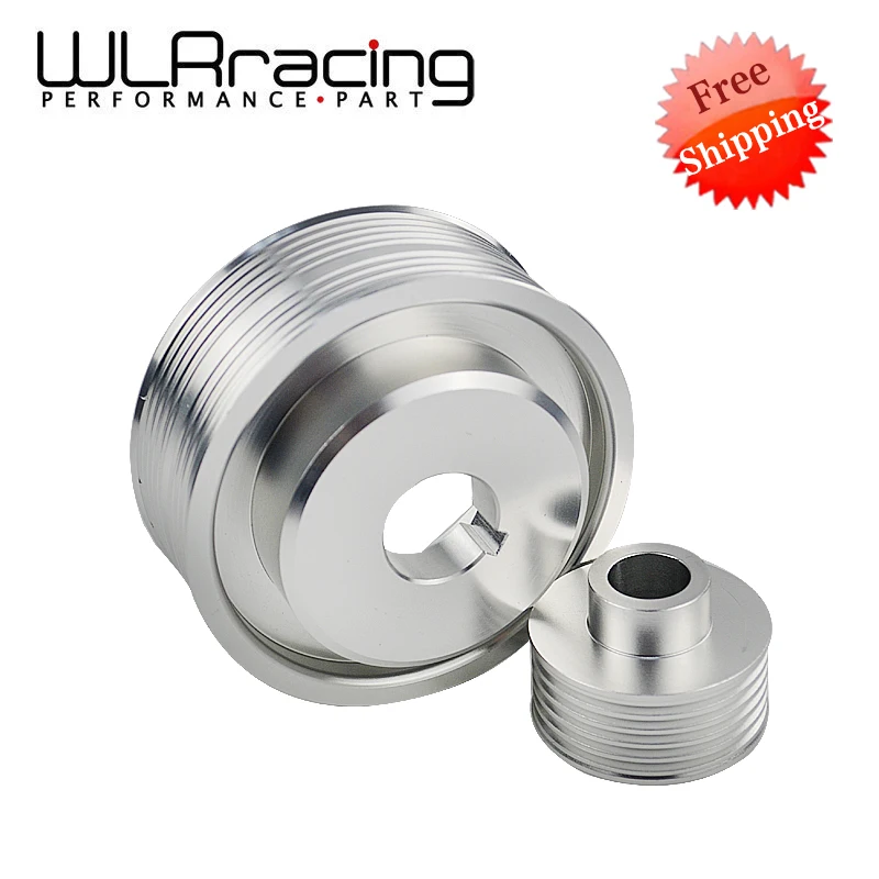 

WLR RACING - FREE SHIPPING LIGHT-WEIGHT CRANK PULLEY For Subaru IMPREZA WRX V. 7 8 9 GDB/GDA 02-07 HIGH QUALITY WLR6861S