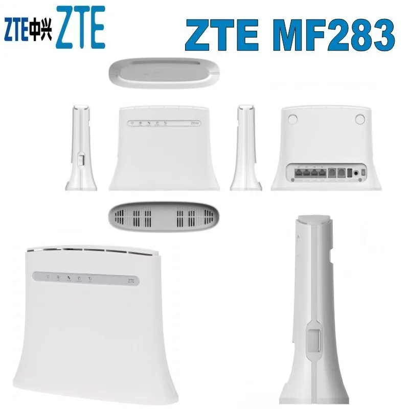 ZTE роутер MF283 + 800/1800/2600 МГц 4G 2G 3G LTE 150 Мбит/с|zte mf283|4g lte 800lte 3g |