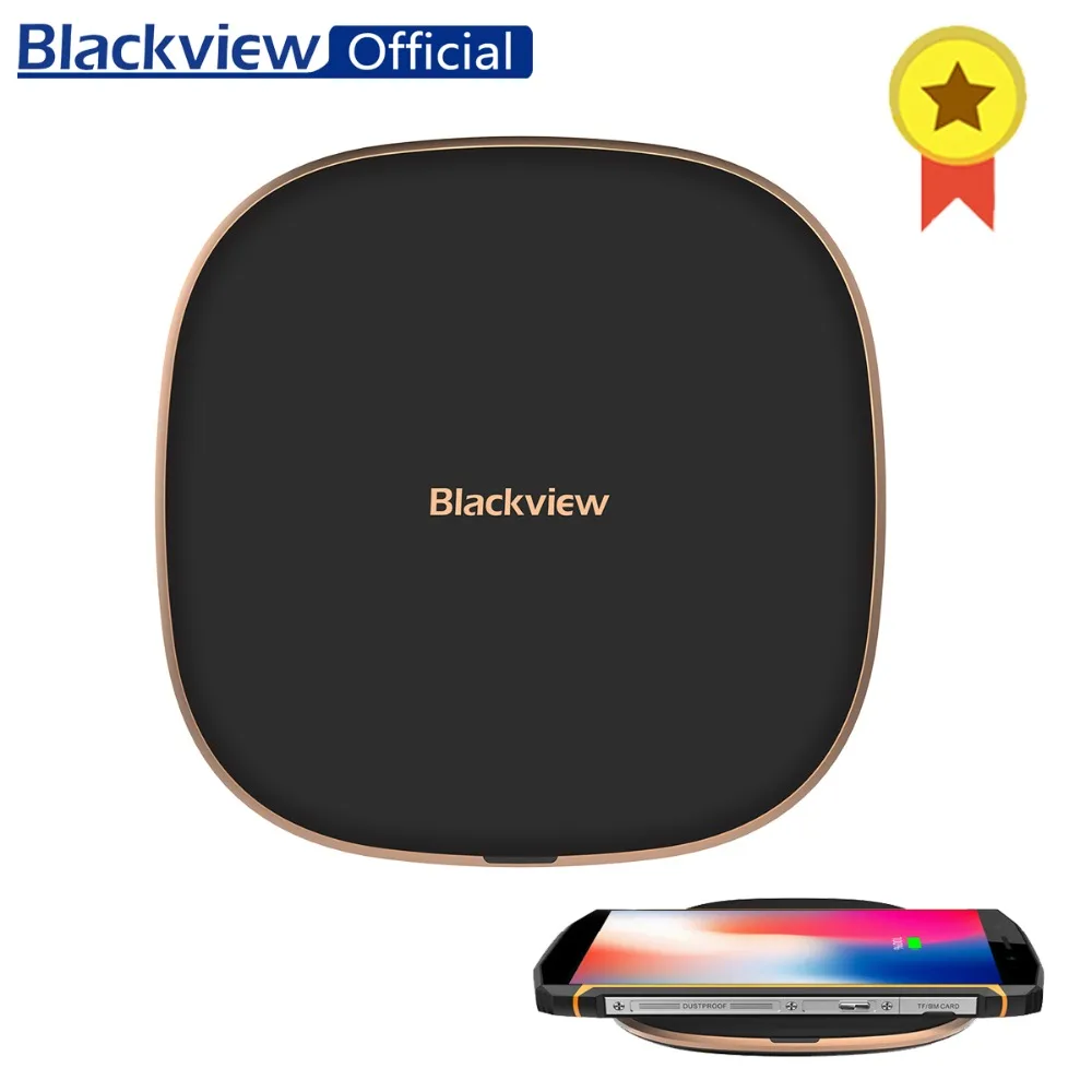 Blackview W1 Qi Standard Wireless Charger 10W Fast Charging TYPE-C Charger for Blackview BV6800 Pro BV5800 pro BV9500 Pro