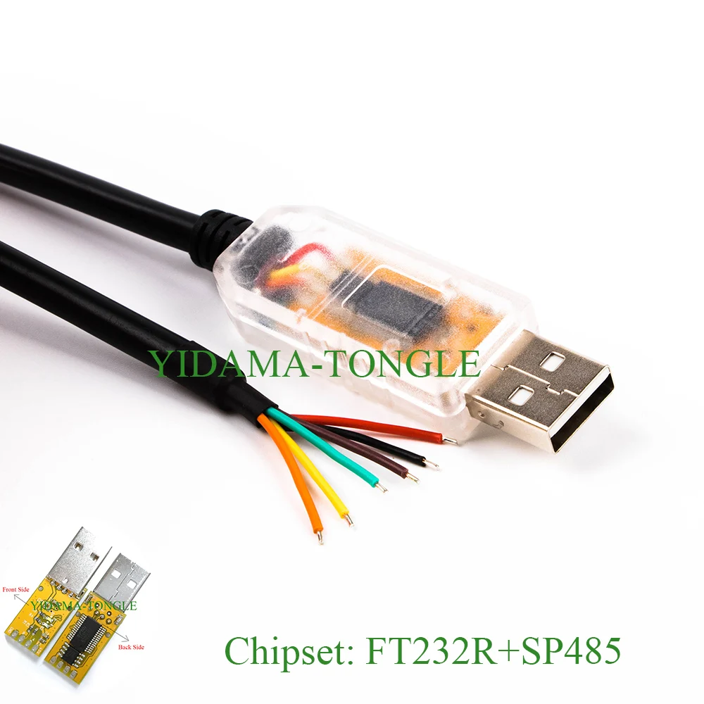 Usb para Rs485 Serial Port Converter Cabo Adaptador Chip Ftdi com Driver Compatível com Usb-rs485-we1800-bt Supprot Win10 - Imagem 4