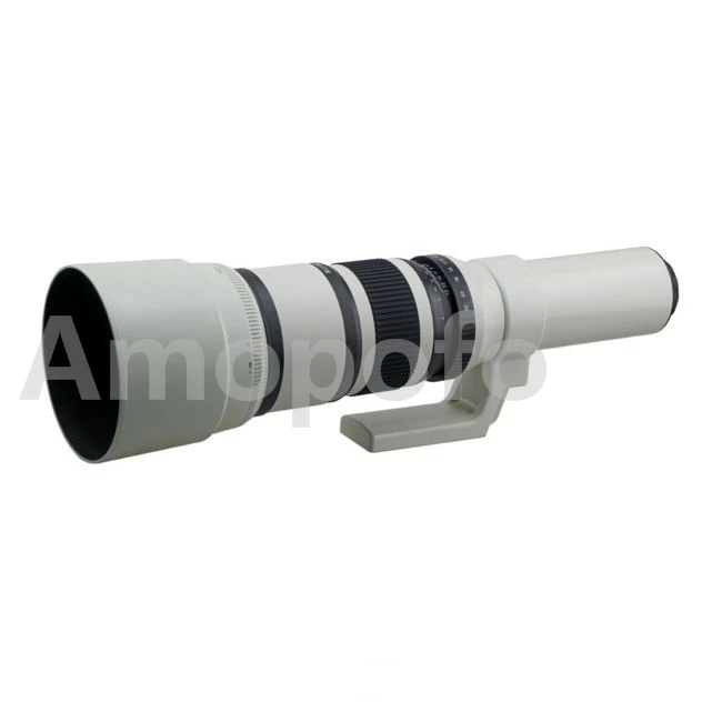 Amopofo, 500 мм F6.3-32 телеобъектив для камер Canon EOSM M1 M2 M3 M4 M5 M6