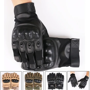 

Leather Racing Glove Motorcycle Gloves ride bike driving Motocross Riding Gloves Breathable Racing Full Finger Protective Gloves