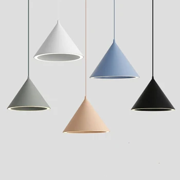 

Nordic Loft Pendant Lights Modern Led Pendant Lamps Iron Living Room Restaurant Kitchen Fixtures Lighting Hanging Lamp Luminaire
