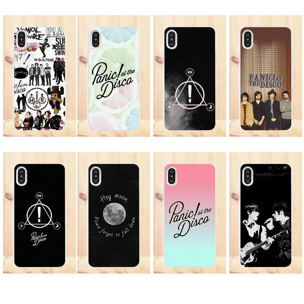 

For Huawei G7 G8 Honor 5A 5C 5X 6 6X 7 8 V8 Mate 8 9 P7 P8 P9 P10 Lite Plus Newest Super Cute Phone Cases Panic At The Disco