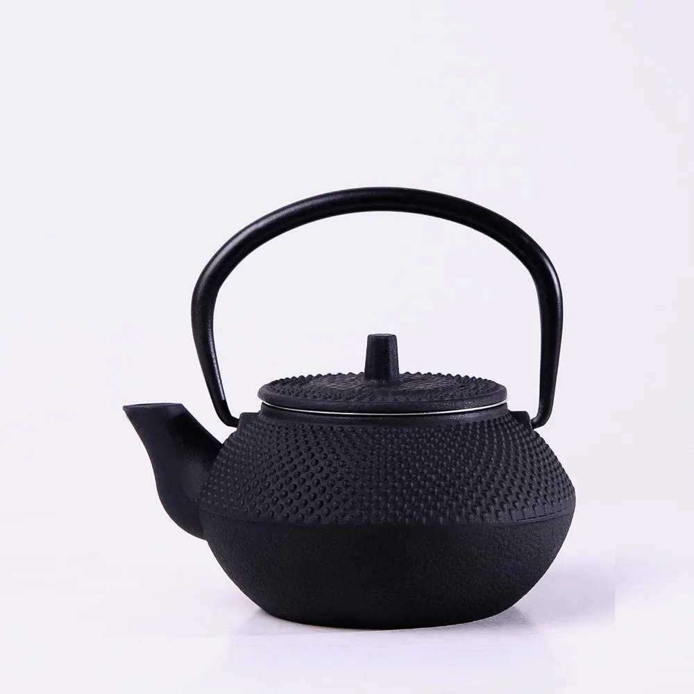 

New Arrival Cast Iron Teapot Japanese Tetsubin Kettle Tea Pot Drinkware Tools 300ml Kung Fu Infusers Stainless Steel Net Filter