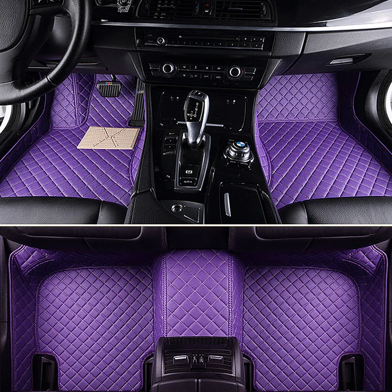Car Mats Luxury Surround 3D Leather Floor Mats For Mazda CX 5 3 6 Ford