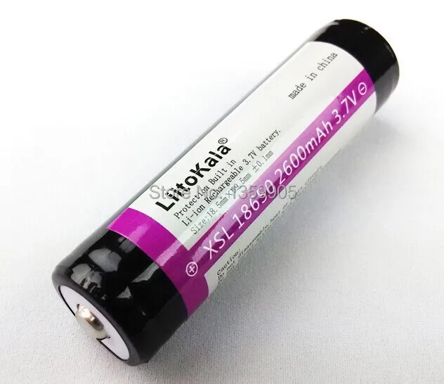 4 шт. /Лот Новый Liitokala 100% оригинал ICR18650-26F18650 3 7 V 2600mAh литий-ионный аккумулятор
