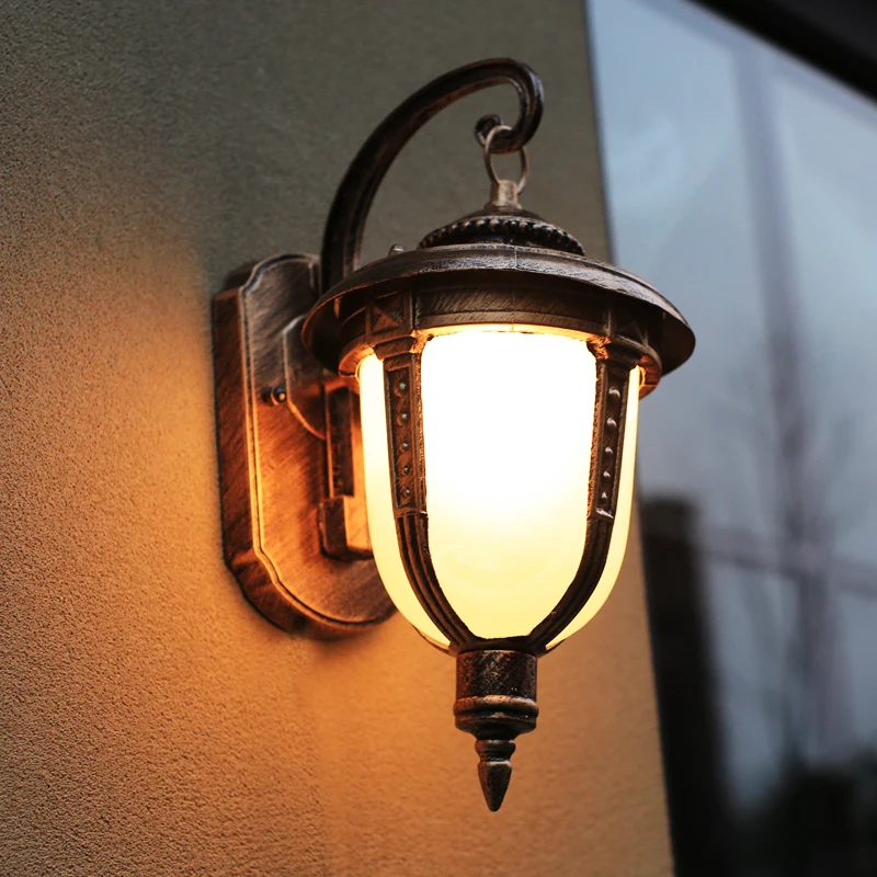 

Outdoor wall lamp wall lamp lights American living room corridor balcony stairs villa waterproof outdoor lamp retro lamp