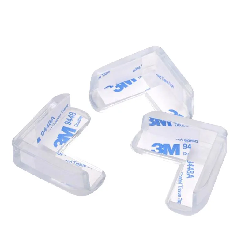 10pcs Child Baby Infant Safe Safety Silicone Corner protectors Table Corner Edge & Corner Guards Edge Corners Guards Cover  (2)