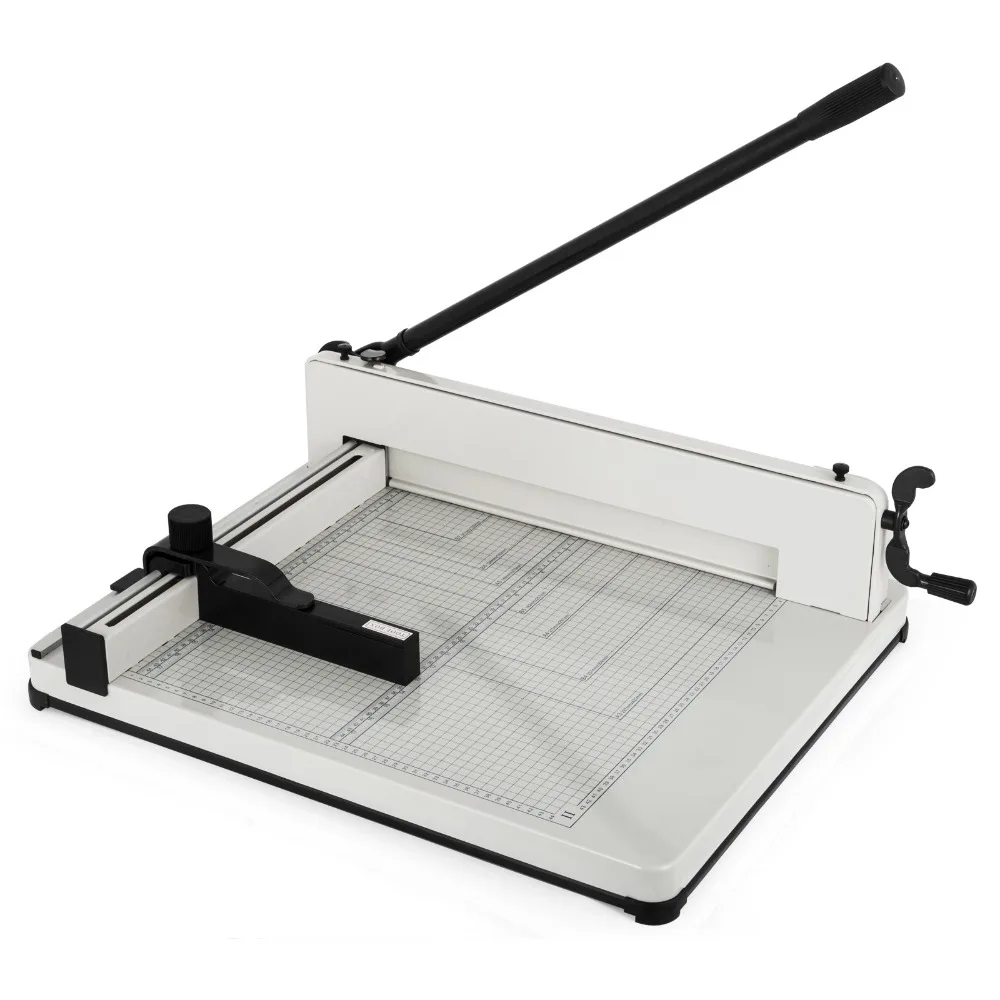 VEVOR Heavy Duty Steel 17" Industrial A3 Paper Cutter Guillotine Perfect Metal Base Scrap booking Industrial 400 Sheets