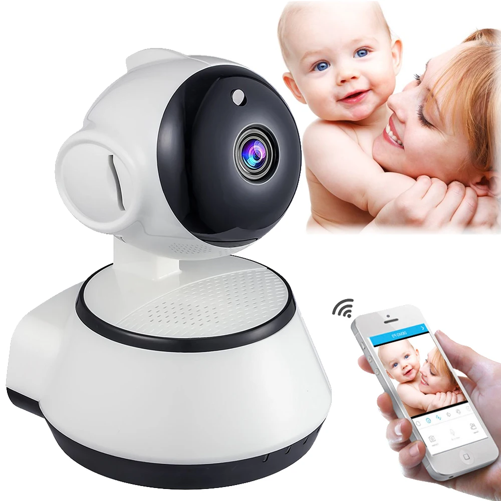 Home Security 720P HD Mini P2P IP Camera 1MP font b Wireless b font Wifi Pan