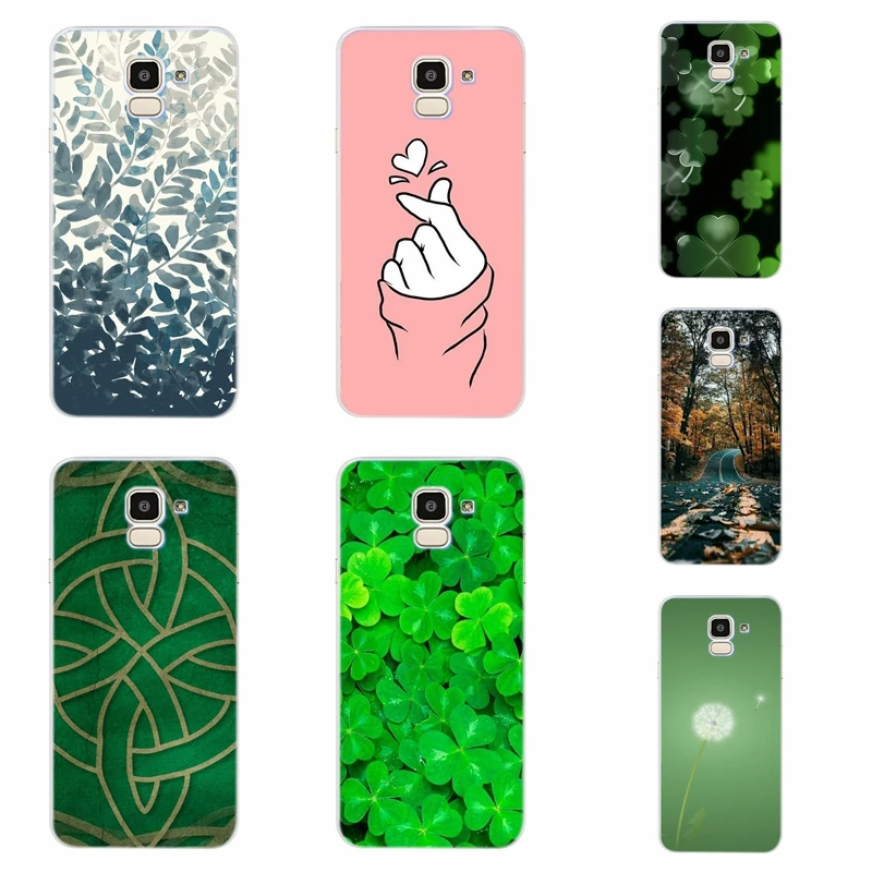 Case For Samsung Galaxy A30 A50 J1 J3 J4 J5 J6 J7 A3 A5 A7 A8 2016 2017 2018 Soft TPU Silicone Pattern Cover Funda D125 |