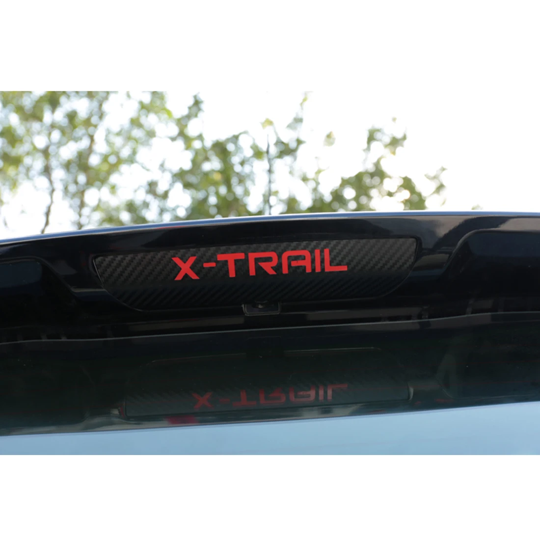 Лидер продаж задний Чехол из углеродного волокна для Nissan X Trail Rogue 2014 2015 2016