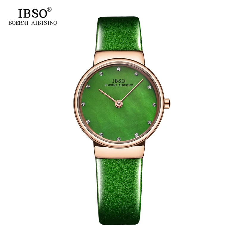 

IBSO Brand Luxury Women Watches 2018 Fashion Most Refined Ultra-Thin Ladies Watch Fresh Elegant Montre Femme Quartz Wristwatch