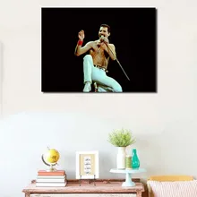 Queen Freddie Mercury Rock Montreal Wallpaper Wall Art Canvas Posters Prints Painting Wall Pictures For Bedroom Home Decoration Queen Freddie Mercury Rock Montreal Wallpaper Wall Art Canvas Posters Prints Painting Wall Pictures For Bedroom Home Decoration