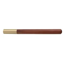 1pcs luxury pen Wood ballpoint pen ball pens Brass ball roller pen metal Stationery for school office&school supplies Gel pens real picasso 917 ballpoint pen roller ball pen office and school writing supplies gel pens business gift free shipping