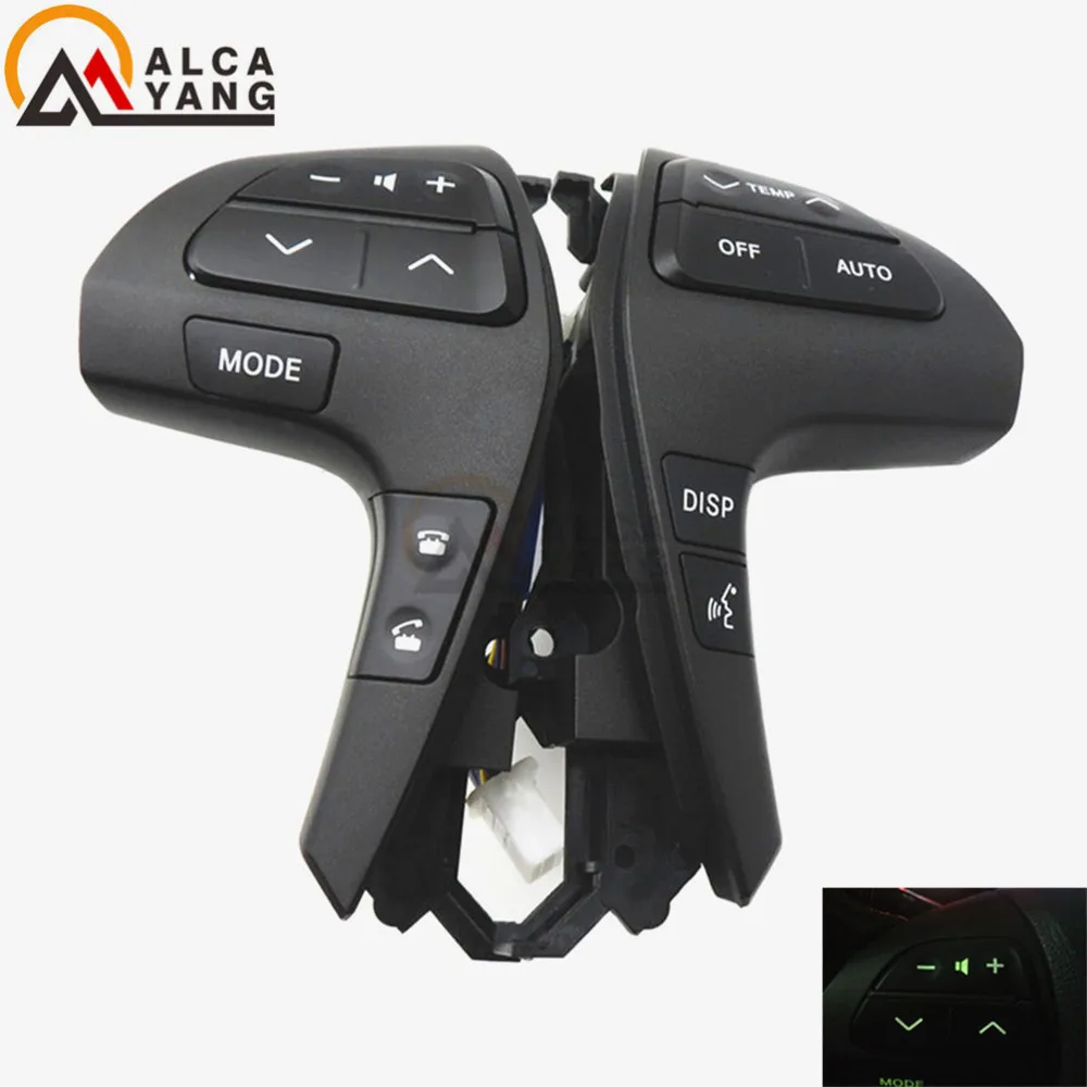 Buttons Bluetooth Phone For Toyota HIGHLANDER 84250-0E120 Wheel Audio Control Button 84250-0E220 84250-0K020
