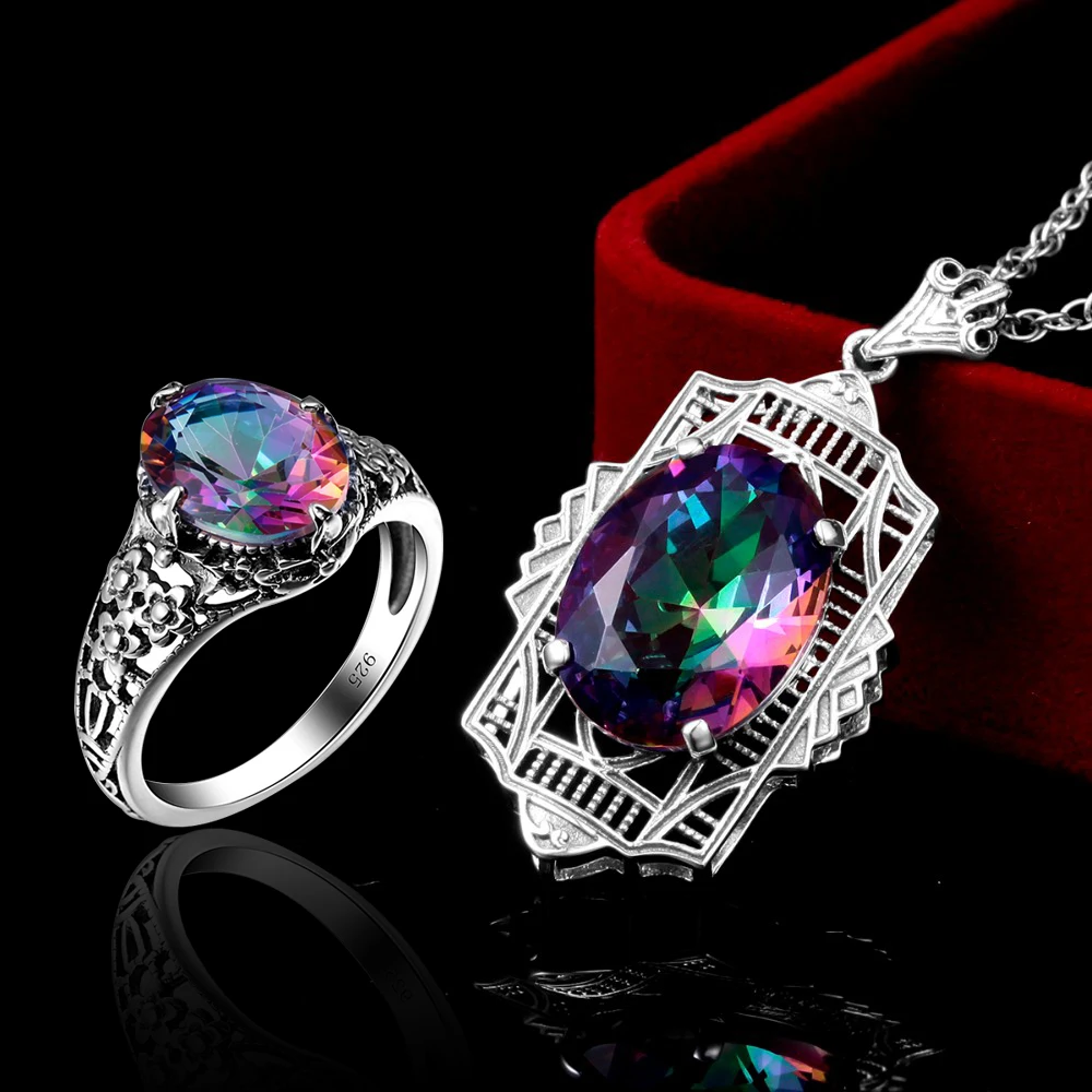 Набор из кольца и подвески серебра 925 пробы|jewelry sets|jewelry sets africanjewelry wedding |