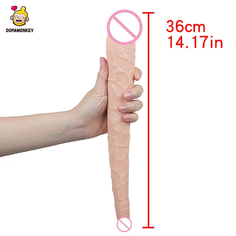DopaMonkey двойной пенис фаллоимитатор длинный огромный секс игрушки для взрослых