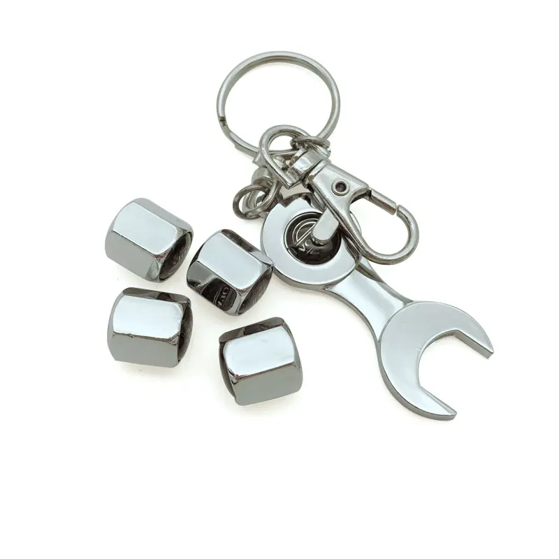 Car Wheel Tire Valve Caps with for Volvo Logo Racing Car Badge Emblem