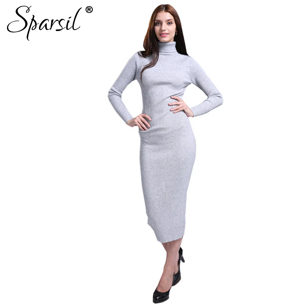 

Winter Women Cashmere Turtleneck Long Dress 2015 Autumn Lady Sexy Club Dresses Brand Elegant Female Evening Party Vestido