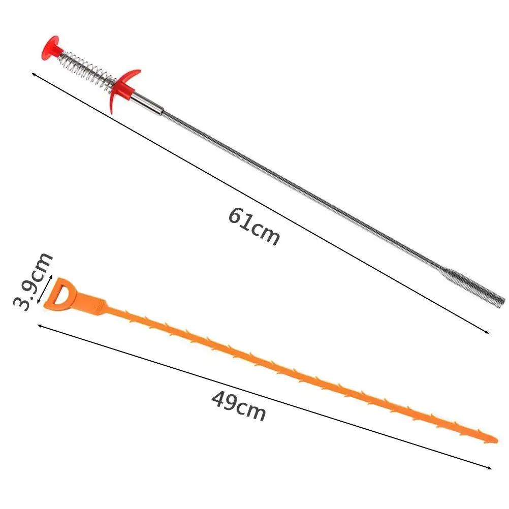 7 шт. набор сливных змей, 5 шт. инструмент для сброса Слива+ 2 шт. сливный змей для удаления засоров волос для кухонной раковины, ванной, душа