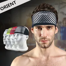 Дышащий Бег Велоспорт Йога Танец Фитнес Спорт антиперспирант пояс оголовье спортивная повязка для мужчин#25