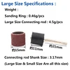 50pcs 80-600 Grit Nail Art Sanding Bands For Electric Nail Machine Nail Drill Bits Drum Sanding Kit Abrasive Tools Accessories ► Photo 3/5