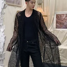 Черная, белая мужская рубашка, модная, повседневная, длинный рукав, рубашка, кардиган, куртка, мужские, для влюбленных, вечерние, рубашка, одежда для пар