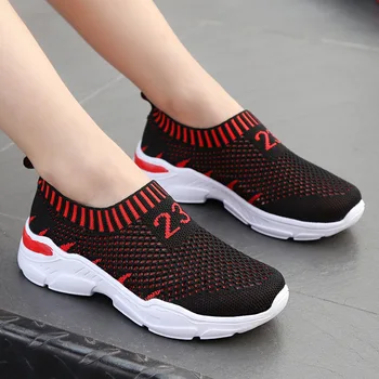 

Flying Woven Boys Shoes 2020 Trend Easy Pedal Big Boy Mesh Sports Shoes Breathable Single Net Men Sneakers Size 38 39