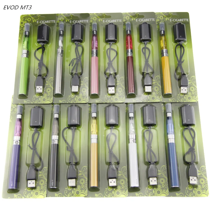 

5pcs/lot EVOD MT3 EGO CE4 Electronic Cigarette Ego CE4 Blister Single Kit With CE4 Clearomizer 1100mah EGO T Battery vape pen