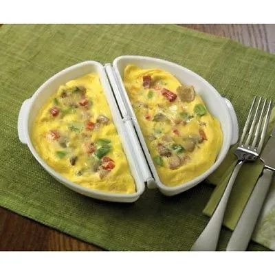 Silicone Microwave Omelet Egg Maker by Chef's Pride - Miles Kimball