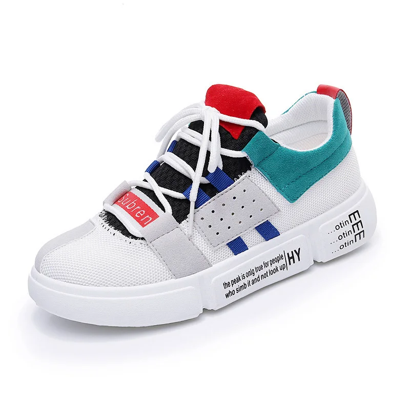 

Women Vulcanized Shoes Fashion White Sneakers Chunky Casual Shoes Ladies Breathable Lace Up Shoes Flat Platform Sneakers