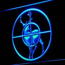 I896 олень охотничья витрина, домашний декор неоновый свет вывеска вкл/выкл Swtich 20+ цвета 5 размеров