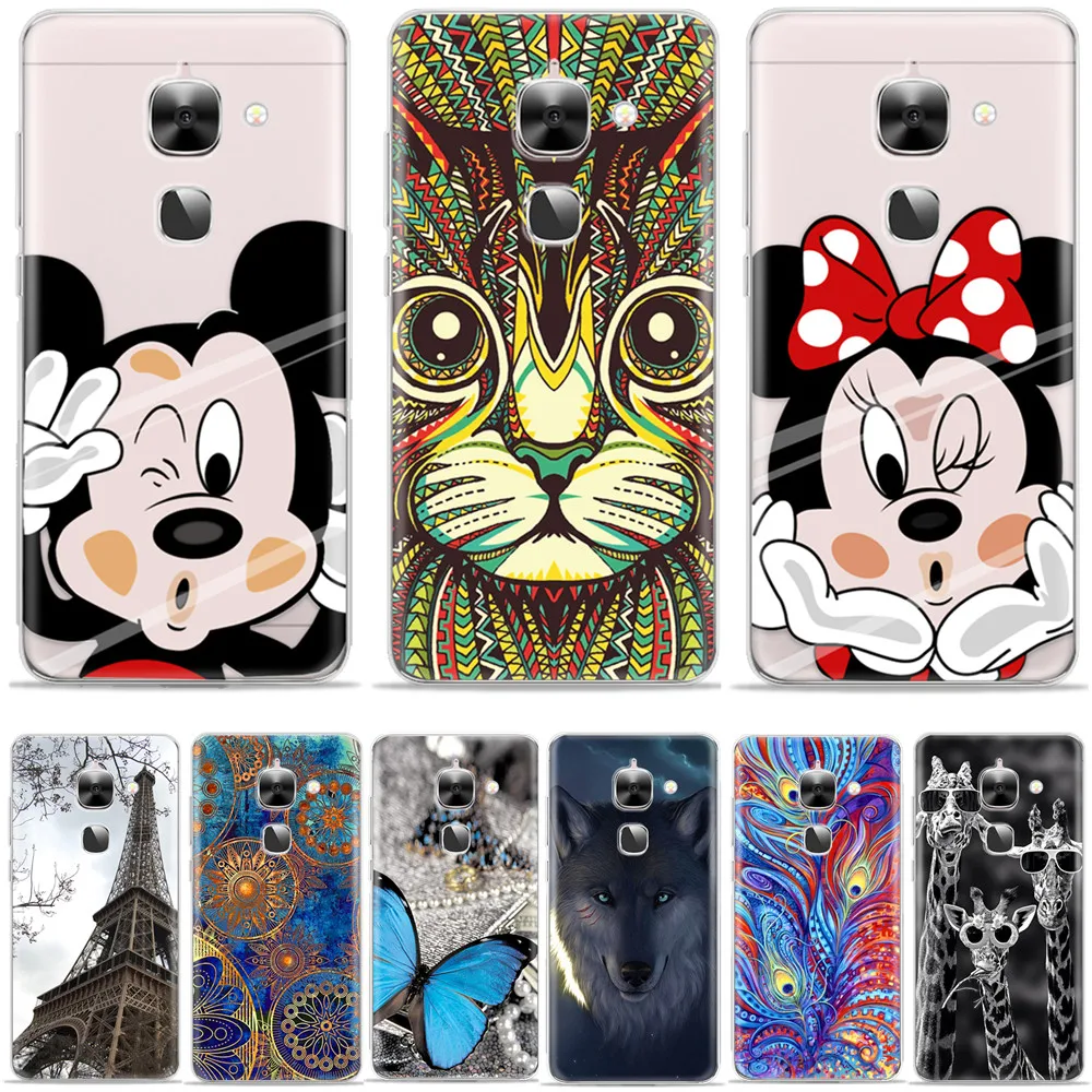 

For Letv LeEcoe Le 2 / Max 2 Case Soft Silicone TPU Cool Cartoon Design Pattern Back Cover For Le Max 2 Phone Cases Hot Selling