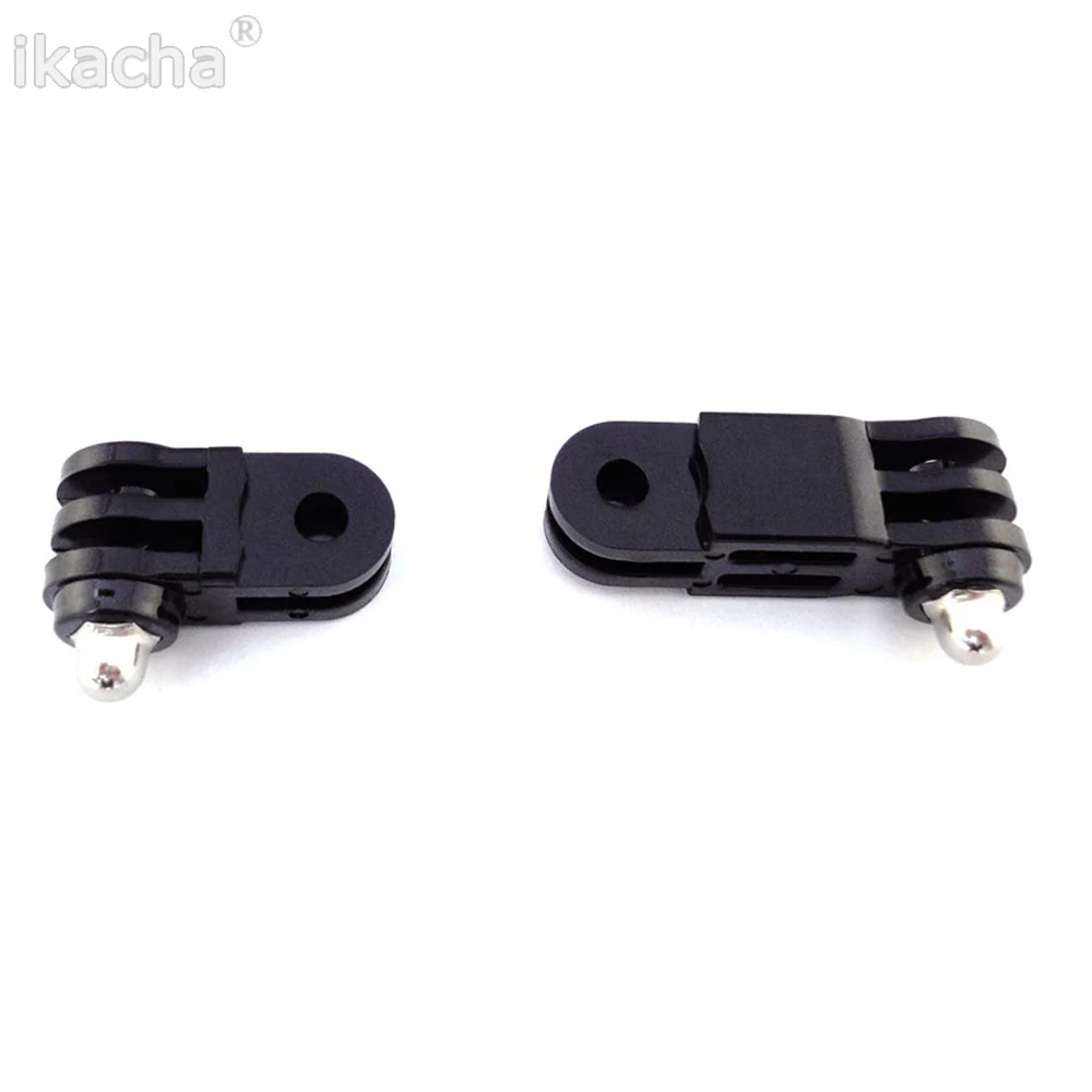 Extension Connector adapter 3-way Pivot Arm Bicycle Helmet Mount Extender for Gopro  (2)