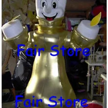 Подсвечник костюм талисмана для взрослых Размеры символ «Герой мультфильма» наряд костюм EMS SW235