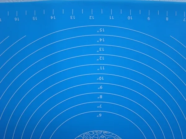 1 шт./лот) мягкий большой силиконовый коврик для теста со шкалой кондитерский коврик поддоны для выпечки стол Гриль коврик кухонный инструмент