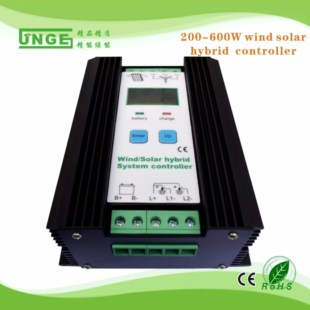 1000W Wind Solar Hybrid Controller Solar Power 400W+Wind Generator 600W
