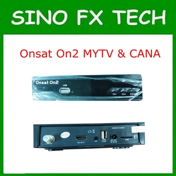 

DHL free 2018 newest Africa Onsat On2 mepg4 gprs DVB-S2 decoder with Tcam account open MYTV & French channels for Africa Areas
