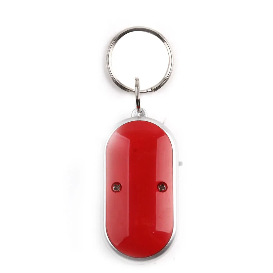 Fuloophi Mini Anti-lost Key Finder светодиодный светящийся свисток Звук брелок напоминание дети ключ сумка кошелек локаторы для домашних питомцев анти потеря сигнализации