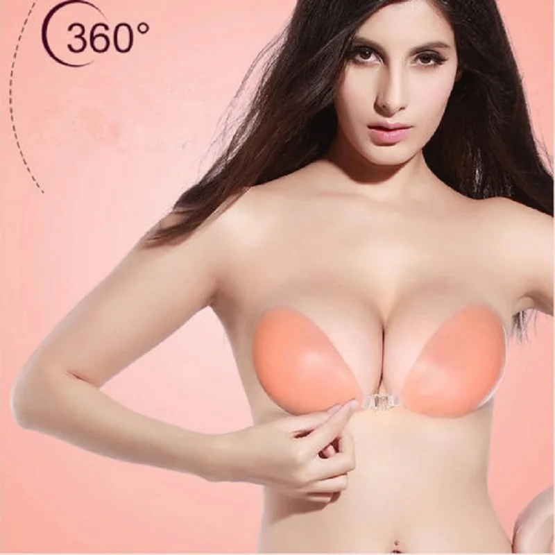 silicone adhesive bra