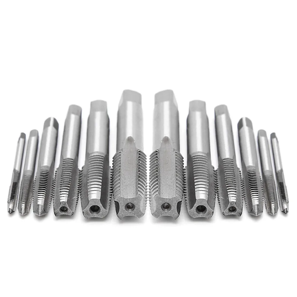 

12 Pcs Hand Screw Thread Taps Wire Tapping Screwdriver Bit M3/M4/M6/M8/M10/M12 Hand Tools New 2019