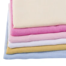 Xintianji Свадебные украшения дешевые полиэстер ткань шифон ткань для шарфа и платья лето W300007 0,5 метров/шт